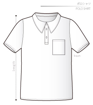 コスプレ衣装　型紙　作り方　ポロシャツ