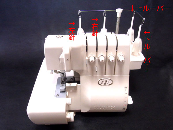 ロックミシン  衣縫人 （針折れ有り）ハンドメイド