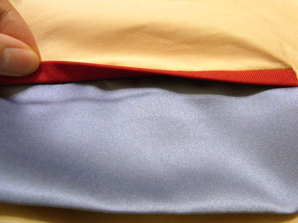 両玉縁　フラップポケット　縫い方　作り方