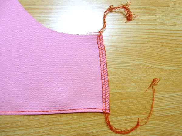 フリル付袖　作り方　縫製