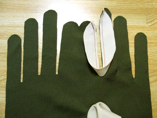 手袋の作り方　縫い方　手作り　自作　ハンドメイド