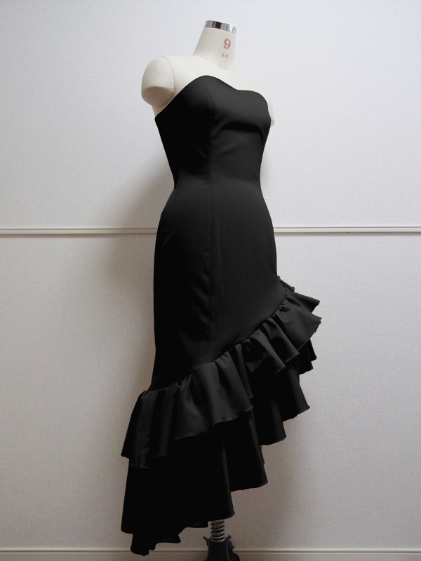 マーメイドドレスⅡ　ウェディングドレス　ブライダルドレス　マーメイドライン　型紙　作り方　コスプレ　買える所
