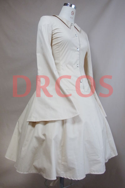 コスプレ衣装型紙　プリンセスワンピースドレス　メイド服