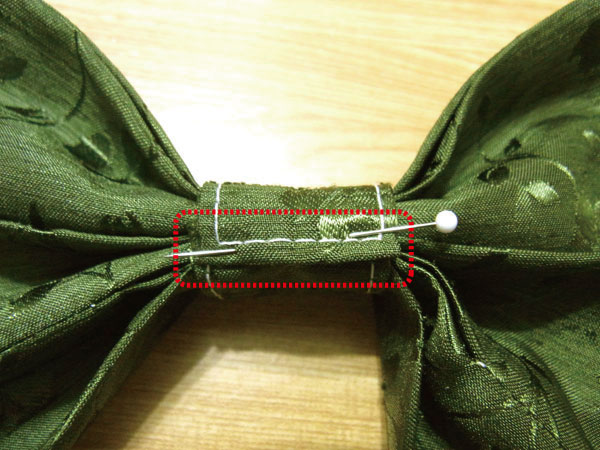 リボン　作り方　綺麗　簡単　縫い方