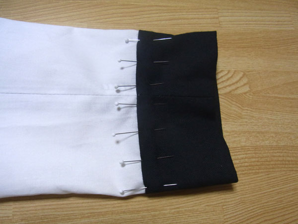 簡単袖＆袖カフスの作り方