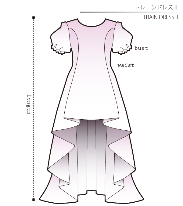 トレーンドレス　ウェディングドレス　ブライダルドレス　トレインドレス　型紙　作り方　コスプレ　買える所